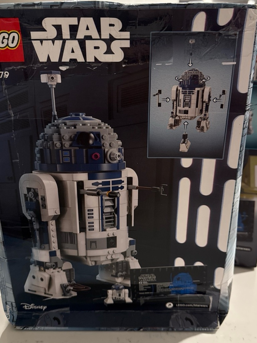 LEGO Star Wars R2-D2 Model - White & Blue